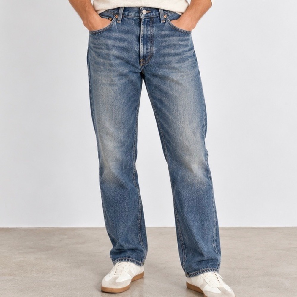 Vintage Levis 501 Original Fit Straight Leg Jeans Medium Wash Denim 32x30 Mens
